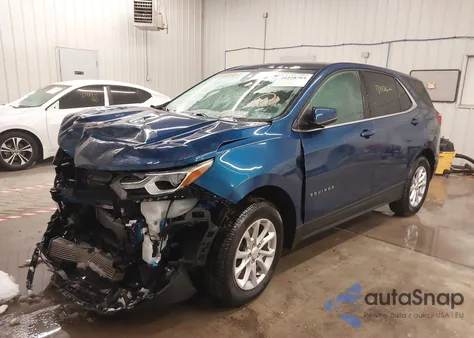 2020 Chevrolet Equinox Awd Lt 1.5L Turbo из США, поврежденный, VIN 3GNAXUEV7LL187943